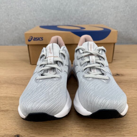 Asics Womens Versablast 4 Running Shoes Size 9 Gray White Gym Comfort 1012B775 - Picture 2 of 15